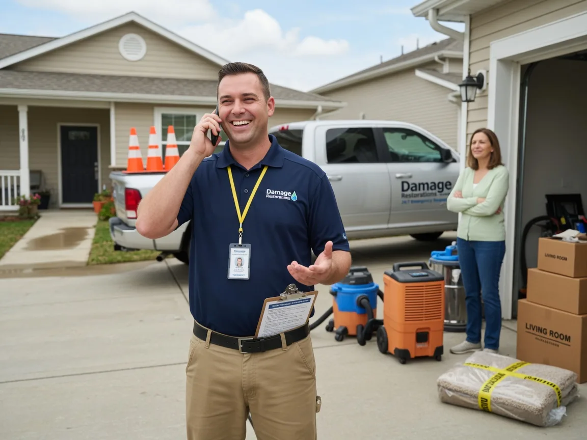 Water Damage Restoration La Fontaine, IN FAQs
